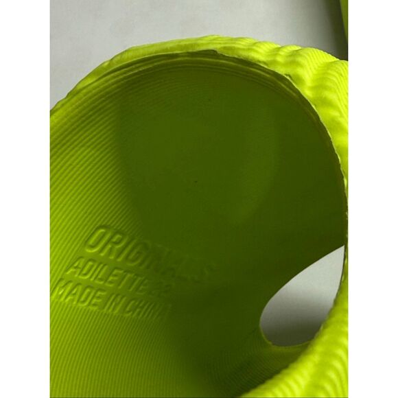 Adidas Adilette 22 Slides Solar Yellow Men’s Size 13UK/ 13,5 US Men’s See Notes main image 7